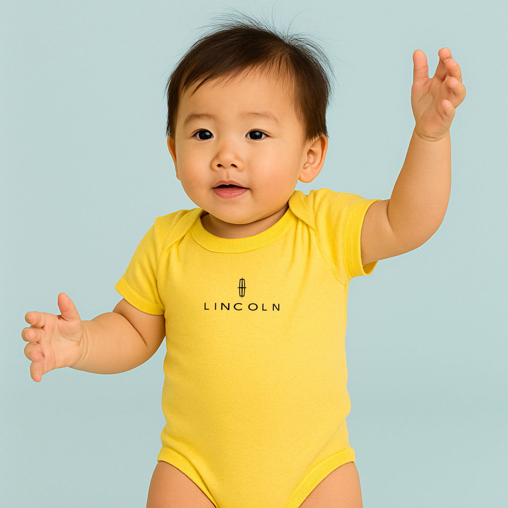 Lincoln Car Baby Romper Onesie